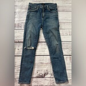 ❤️ CITIZENS OF HUMANITY ROCKET CROP HIGH RISE SKINNY ANKLE JEANS, 2 (26)